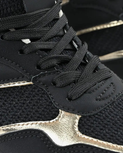 Pantofi sport De dama,Din material textil,D1404,Negru OEM