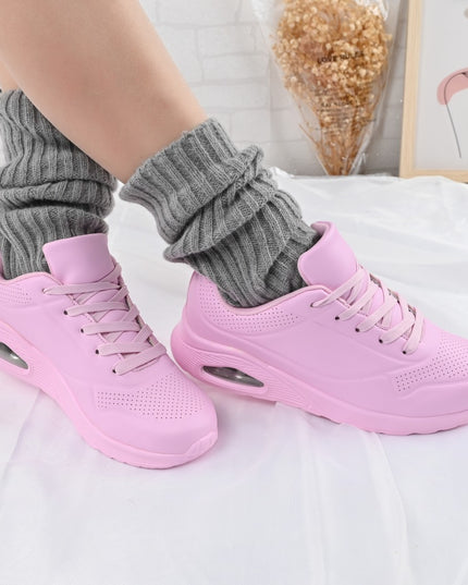 Pantofi sport de dama, 1300,Usori,Din piele ecologica,Roz