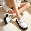 Pantofi casual de dama,Din piele ecologica,P1269,Alb