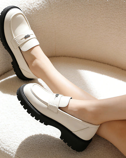 Pantofi casual de dama din piele ecologica, PA1264 - Bej