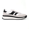 Pantofi Sport De Dama,Din Piele Ecologica Intoarsa,D1445,Alb cu Negru