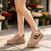 Pantofi Sport De Dama,Din Piele ecologica intoarsa,D1510,Kaki