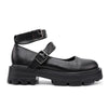Pantofi casual de dama,Din piele ecologica,P1243,Negru