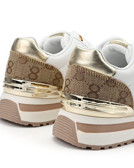 Pantofi sport De dama din Piele ecologica, 1264 - Alb