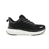 Pantofi sport de dama, 0144, usori, din material textil, Negru cu Alb