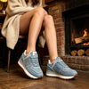 Pantofi sport De dama,Din Denim,D1399.Albastru Desschis