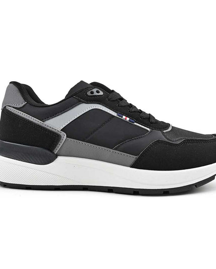 Pantofi sport de barbati din material textil, B4056 - Negru