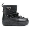 Cizme de dama,cu interior imblanit,CD1007,Negru