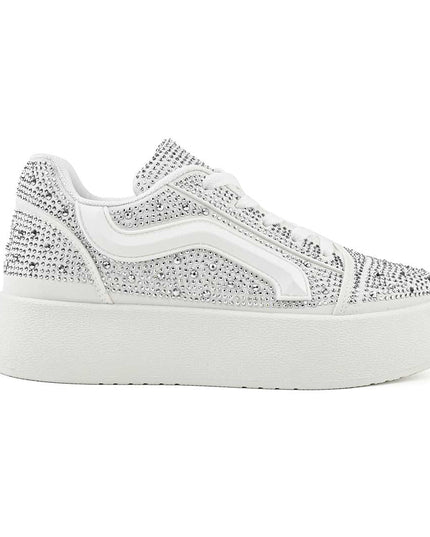 Pantofi Sport De Dama din Piele ecologica, D1479 - Negru