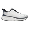 Pantofi sport de barbati,din material textil,1257,Alb cu Gri