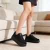 Pantofi Sport De Dama,Din Piele ecologica intoarsa,D1501,Negru
