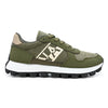 Pantofi sport de barbati,Din piele ecologica,B1297,Verde
