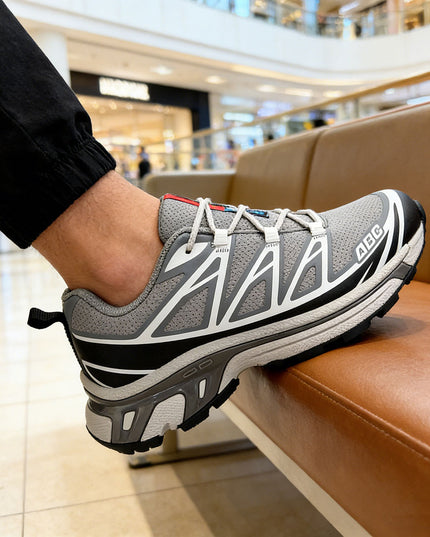 Pantofi sport de barbati, Usori,din material textil, 1296, Gri