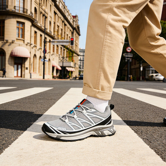 Pantofi sport de barbati, Usori,din material textil, 1296, Gri