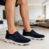 Pantofi sport de barbati,cu inseretii din plasa,B4030,Albastru Inchis