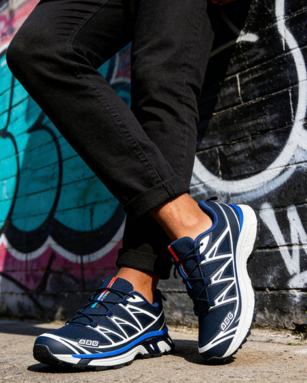 Pantofi sport de barbati, Usori,din material textil, 1296, Albastru