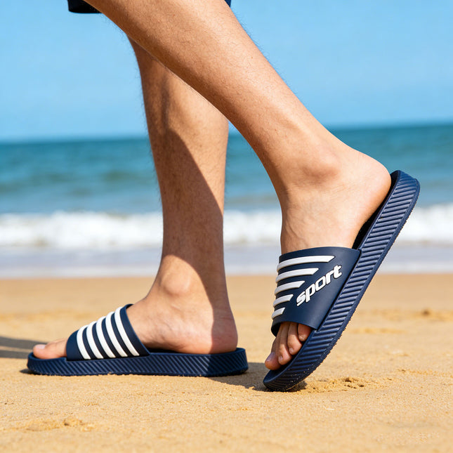 Papuci de casa Barbati,Din Spuma,PB2015,Albastru