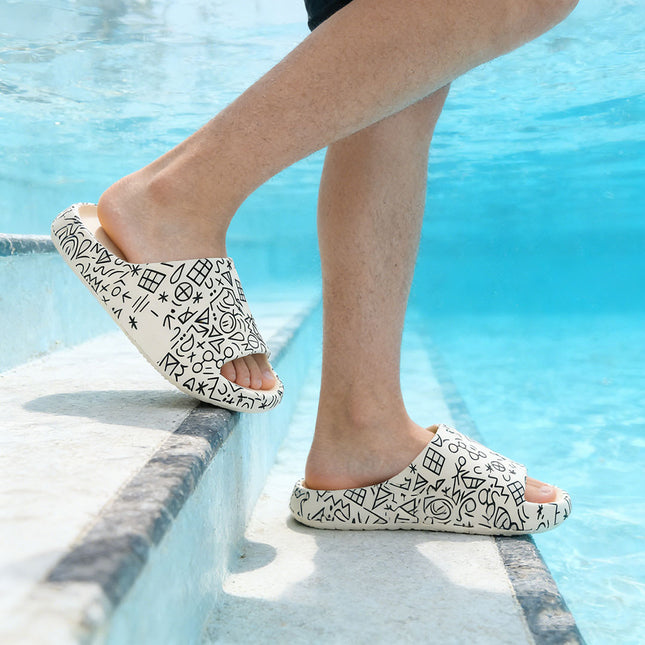 Papuci de casa Barbati,Din Spuma,PB2017,Alb