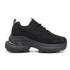 Pantofi Sport De Dama,Cu Insertii De Plasa si Strasuri,D1414,Negru