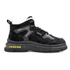 Ghete de Barbati,Piele ecologica,Cu Interior Imblanit,GB4037,Negru