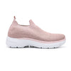 Pantofi sport De dama,Din material textil,Cu Strasuri,D1401,Roz