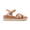 Sandale de dama,Cu platforma,Din Piele Ecologica,SA84,Kaki