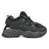 Pantofi sport de dama,Cu interior imblanit,D1339,Negru