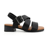 Sandale de dama,Cu Toc Gros,Din Piele Ecologica,SA68,Negru
