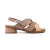 Sandale de dama,Cu Toc Gros,Din Piele Ecologica,SA70,Kaki