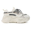 Pantofi sport de dama , Cu insertii de plasa ,1289,Bej,