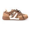 Pantofi sport de dama,Din piele Ecologica Intoarsa,D1426,Leopard