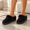 Papuci de casa Dama,Cu Imblaniti,PD1126,Negru