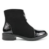Ghete de dama,Din piele ecologica cu interior Vatuit,GD1099,Negre