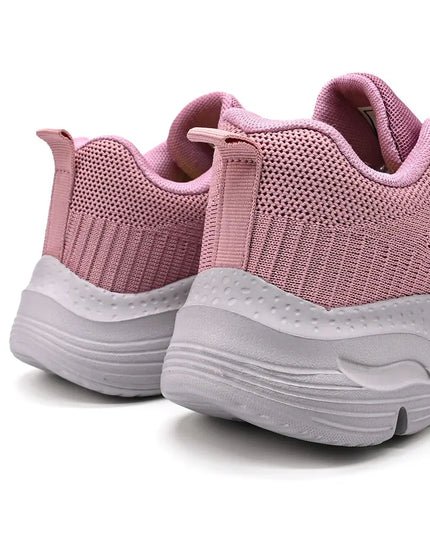 Pantofi sport De dama din material Textil - D1398.Roz
