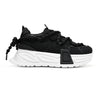 Pantofi Sport De Dama,Cu Insertii De Plasa,D1416,Negru