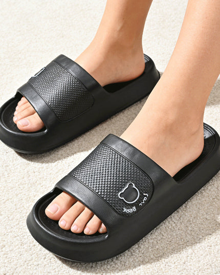 Papuci de Dama din spuma, PD1100 - Negru