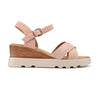 Sandale de Dama,Cu platforma,Din Piele Ecologica,SA94,Roz