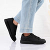 Pantofi Sport De Dama,Din Piele Ecologica,D1451,Negru