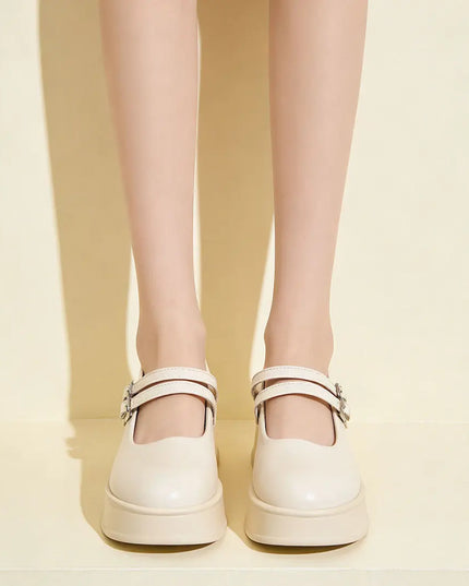 Pantofi casual de dama,Din piele ecologica,P1252, Bej OEM