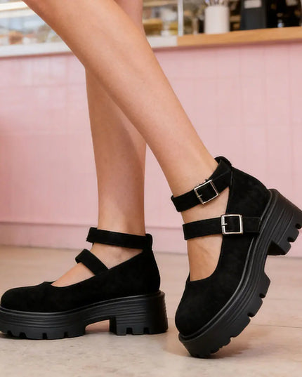 Pantofi casual de dama,Din piele ecologica intoarsa,P1244,Negru OEM