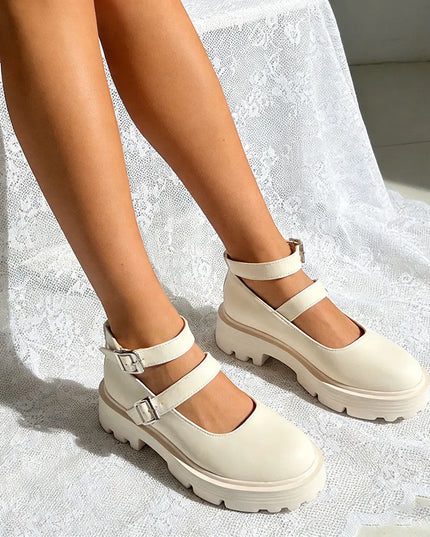 Pantofi casual de dama,Din piele ecologica,P1243,Bej OEM