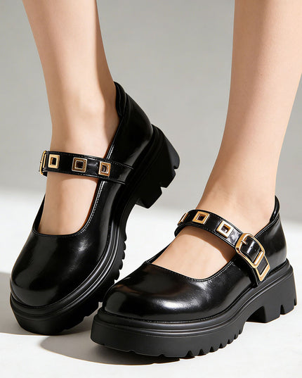 Pantofi casual de dama,Din piele ecologica,P1285,Negru