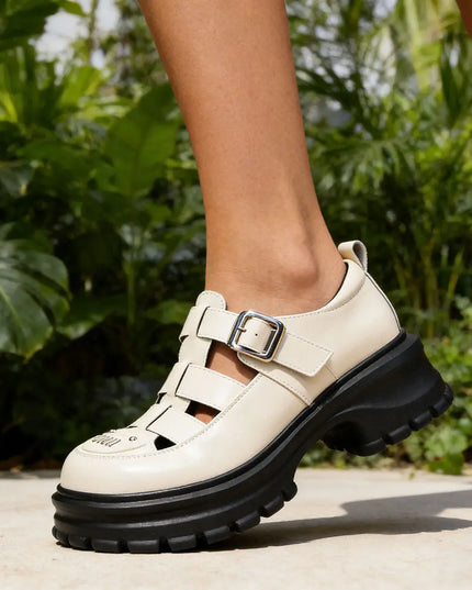 Pantofi casual de dama,Usor,Din piele ecologica,5902,Bej OEM