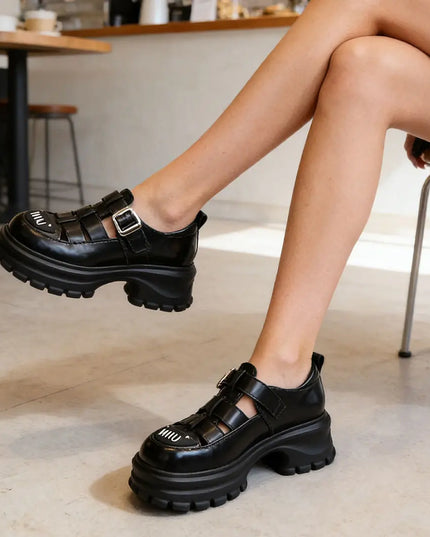 Pantofi casual de dama,Usor,Din piele ecologica,5902,Negru OEM