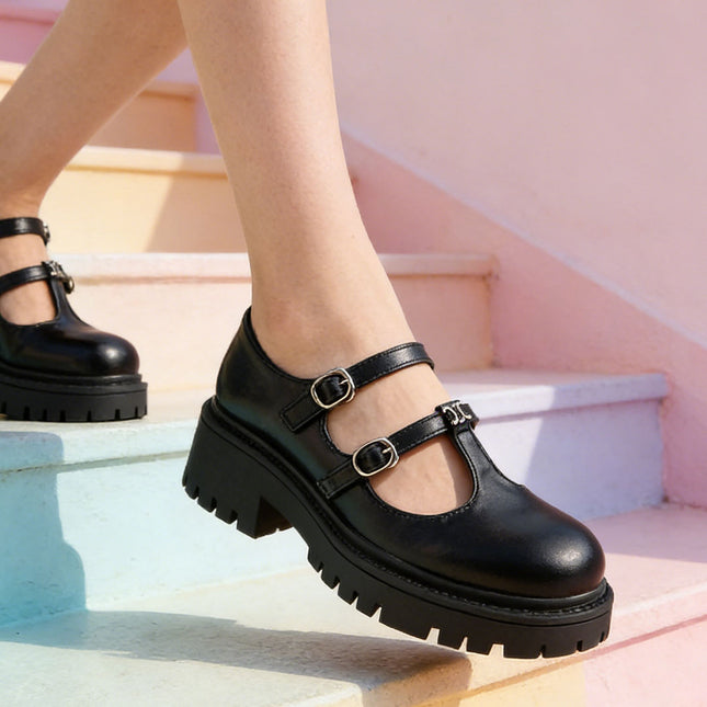 Pantofi casual de dama,Din piele ecologica,P1271,Negru