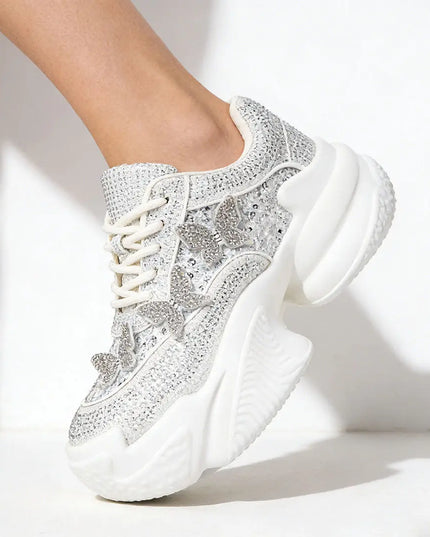 Pantofi sport De dama,Din material Textil intoarsa,D1382,Alb OEM