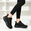 Pantofi sport de dama,usori,din material textil,0144,Negru