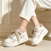 Pantofi sport de dama,D1315,Din Piele ecologica,Bej