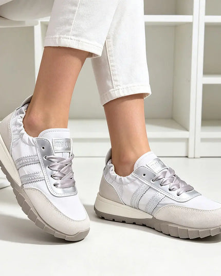 Pantofi sport De dama,Din material Textil,D1379,Gri OEM