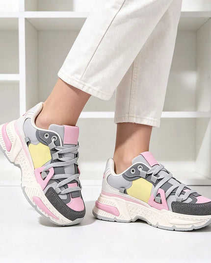 Pantofi sport De dama,Din material Textil,D1393,Gri OEM
